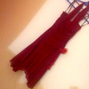 red dress fits size xs-small